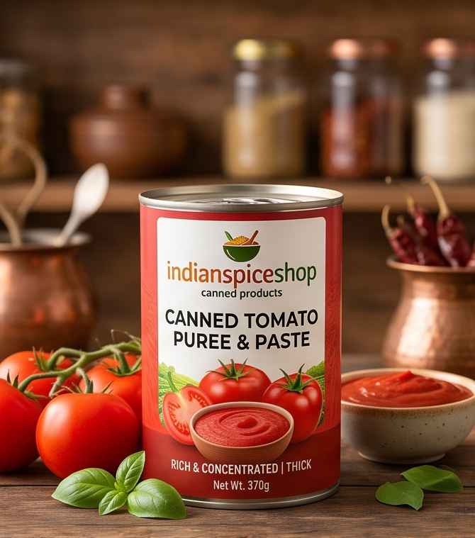 Canned Tomato Puree & Paste